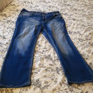 Womens distressed jeans